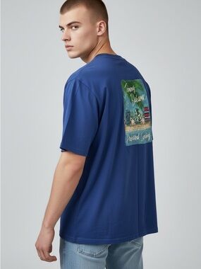 Tommy Bahama Men's Size XL Short Sleeve Preferred Seating Graphic T-Shirt